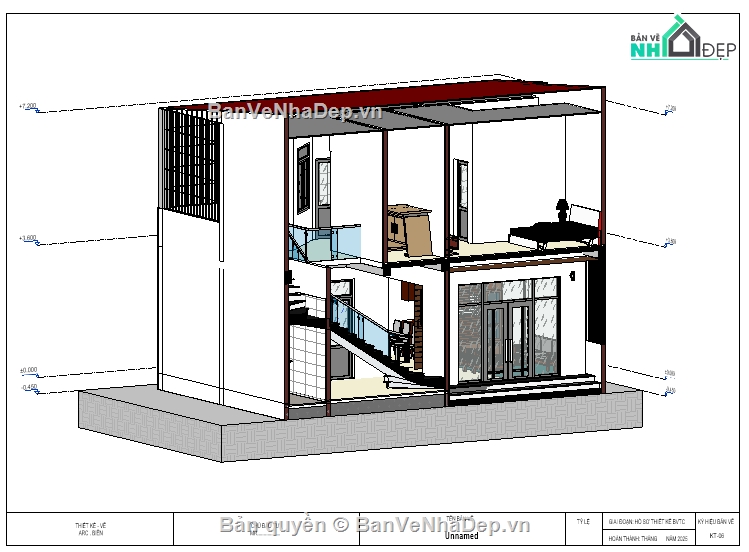 mẫu nhà ngang đẹp,nhà ngang 2 tầng đẹp,nhà 10mx7mx2 tầng đẹp,nhà ngang đẹp,nhà ngang 10x7m đẹp