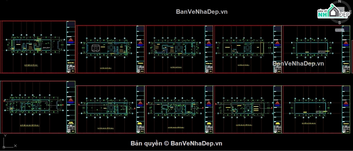 Bản vẽ nhà phố 3 tầng 1 tum KT 5.5x20m,Nhà phố 3.5 tầng 5.5x20m,Bản vẽ nhà phố 5x20m,Hồ sơ thiết kế nhà phố hiện đại,Mẫu nhà phố hiện đại 5.5x20m