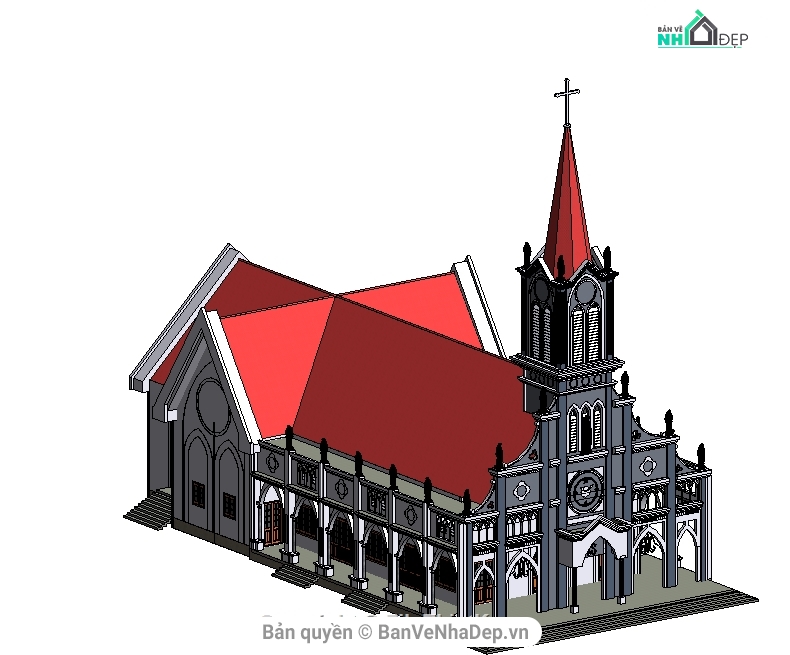 Mô Hình Lắp Ráp 3D Nhà Thờ Đức Bà Sài Gòn NotreDame Cathedral Basilica Of  Saigon Mô Hình Giấy Quà Lưu Niệm  Lazadavn