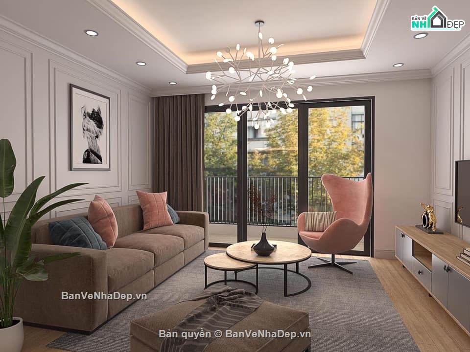 nội thất phòng khách,phòng khách hiện đại,model 3d phòng khách,sketchup phòng khách