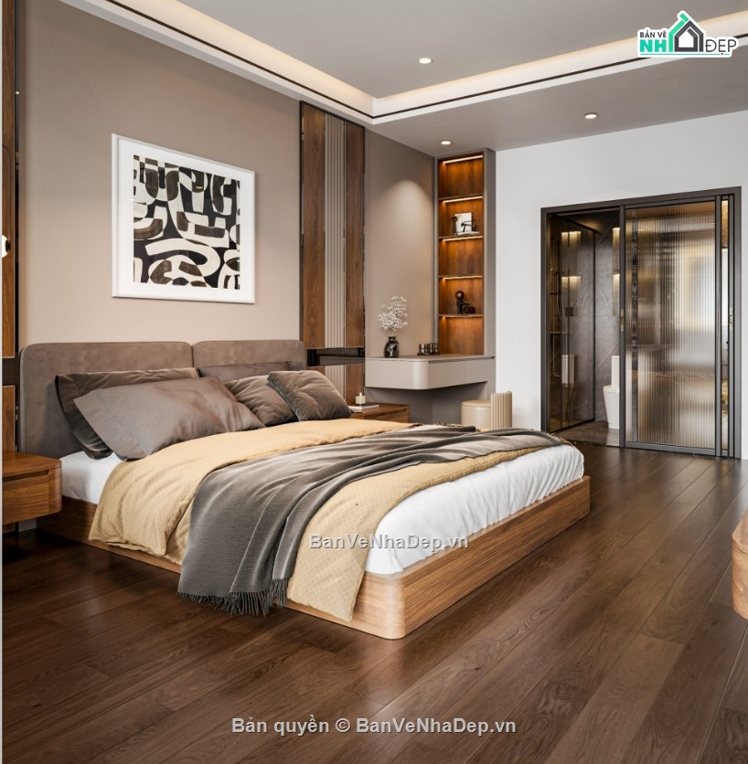 mẫu phòng đẹp,file sketchup phòng ngủ,mẫu phòng ngủ