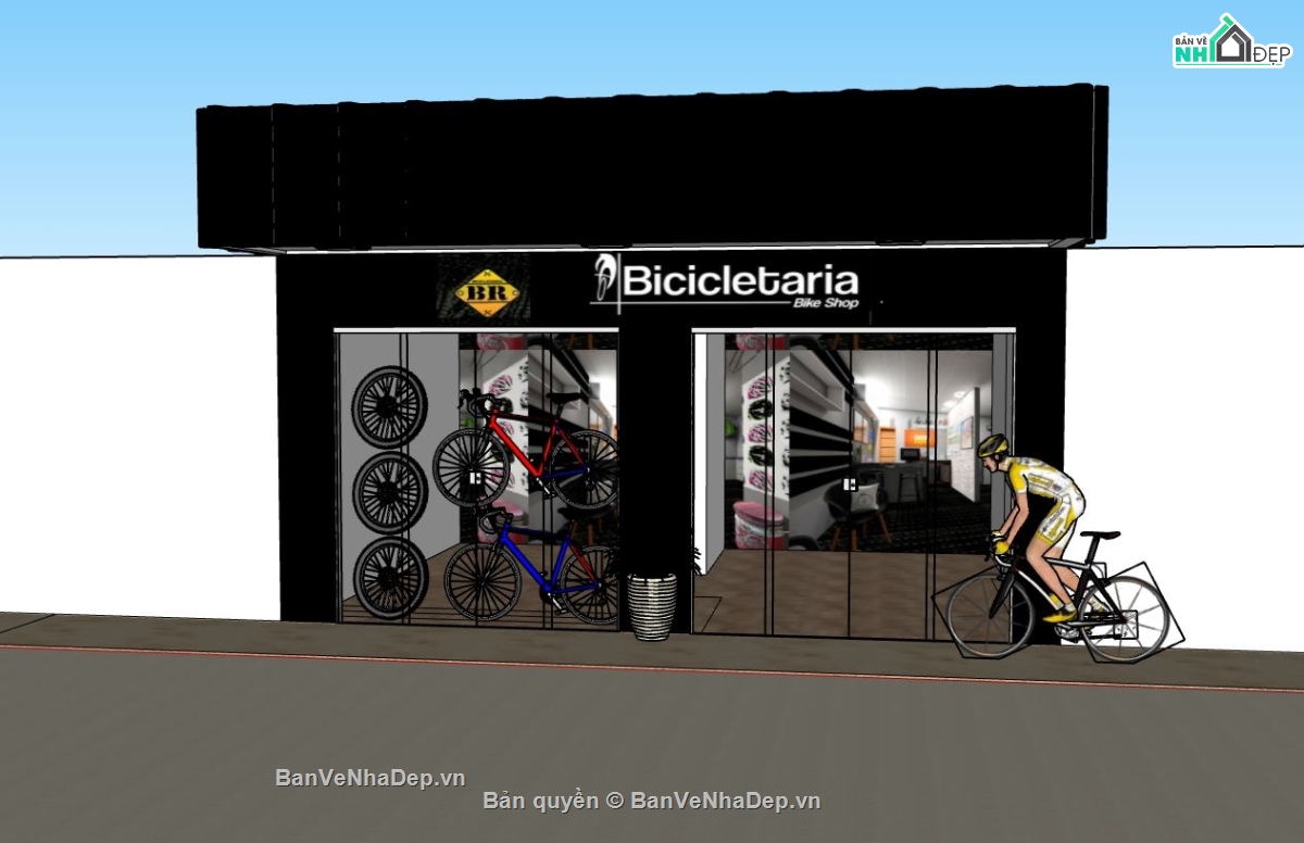 cửa hàng,cửa hàng su,cửa hàng xe đạp