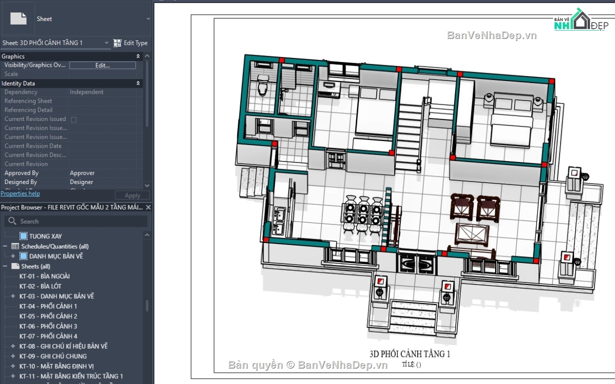 revit biệt thự đẹp,revit biệt thự,mẫu revit biệt thự,revit biệt thự mái nhật,file revit nhà đẹp,file revit biệt thự đẹp