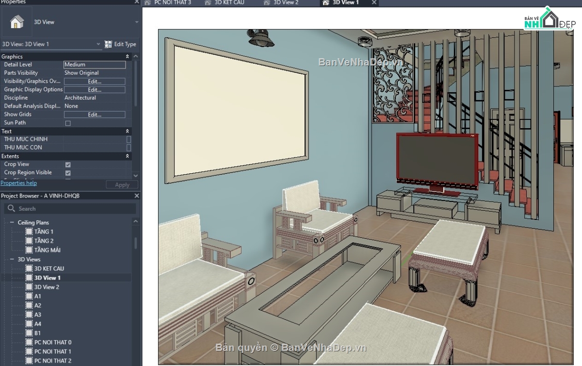 revit biệt thự  2 tầng,revit 2 tầng,mẫu revit nhà đẹp,thiết kế revit biệt thự,revit biệt thự,file revit nhà phố