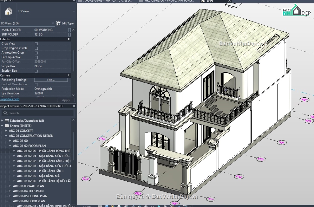 Mẩu revit biệt thự,thiết kế revit biệt thự,revit biệt thự đẹp,revit biệt thự,file revit biệt thự,revit biệt thự mái nhật