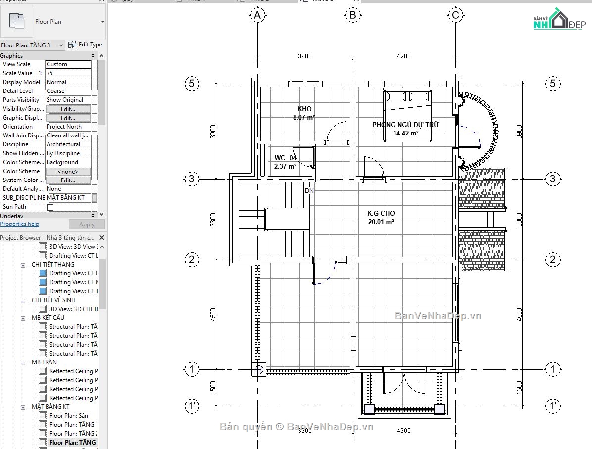 mẫu revit mái thái,mẫu revit biệt thự,file revit biệt thự,revit biệt thự,mẫu revit biệt thự đẹp,revit biệt thự mái thái