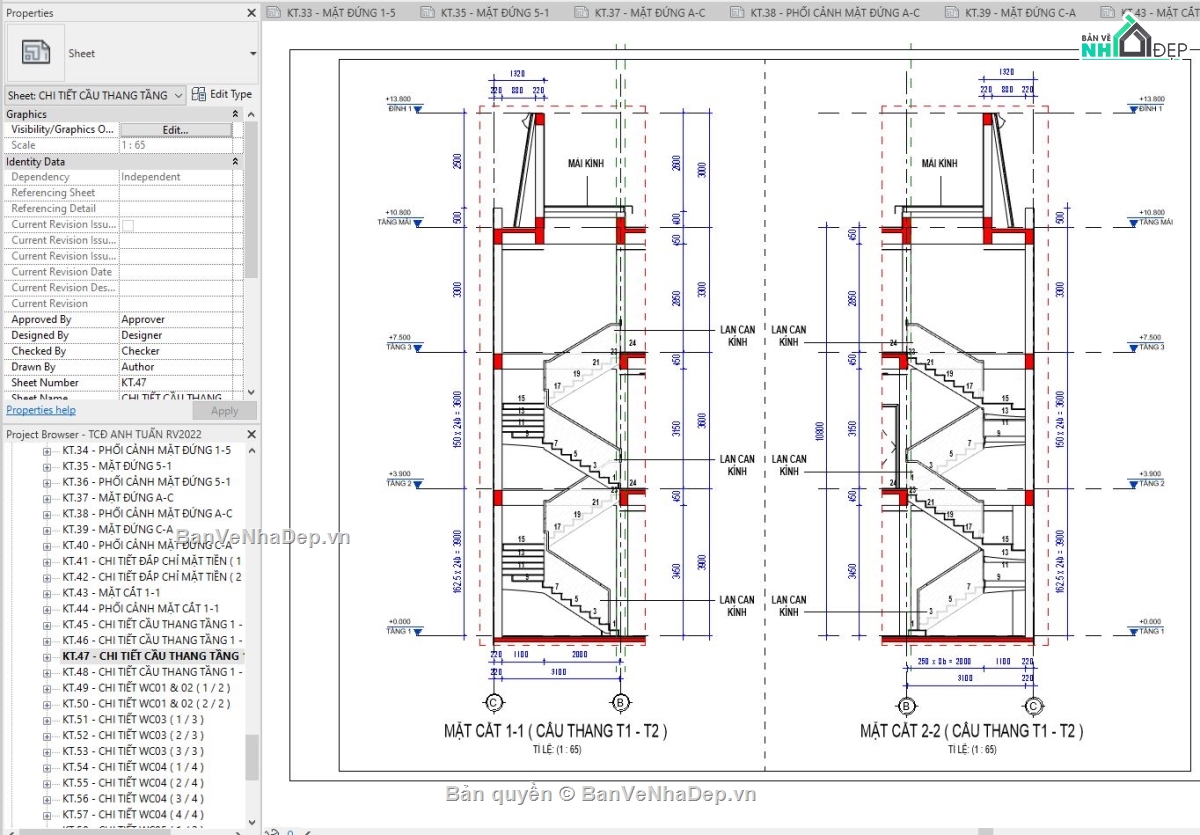 revit biệt thự đẹp,mẫu revit biệt thự khủng,revit tân cổ điển,mẫu revit biệt thự 3 tầng,revit biệt thự tân cổ