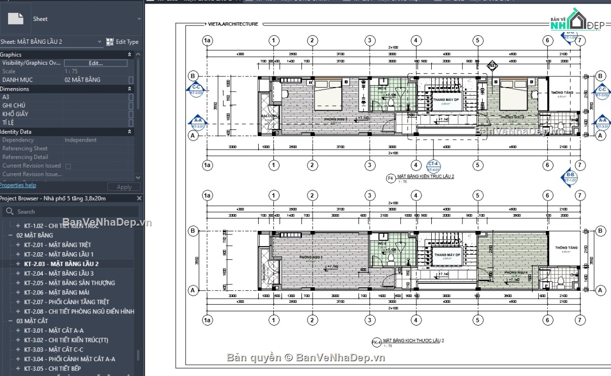 revit nhà phố,mẫu revit nhà phố đẹp,file revit nhà phố,thiết kế revit nhà phố,revit nhà đẹp