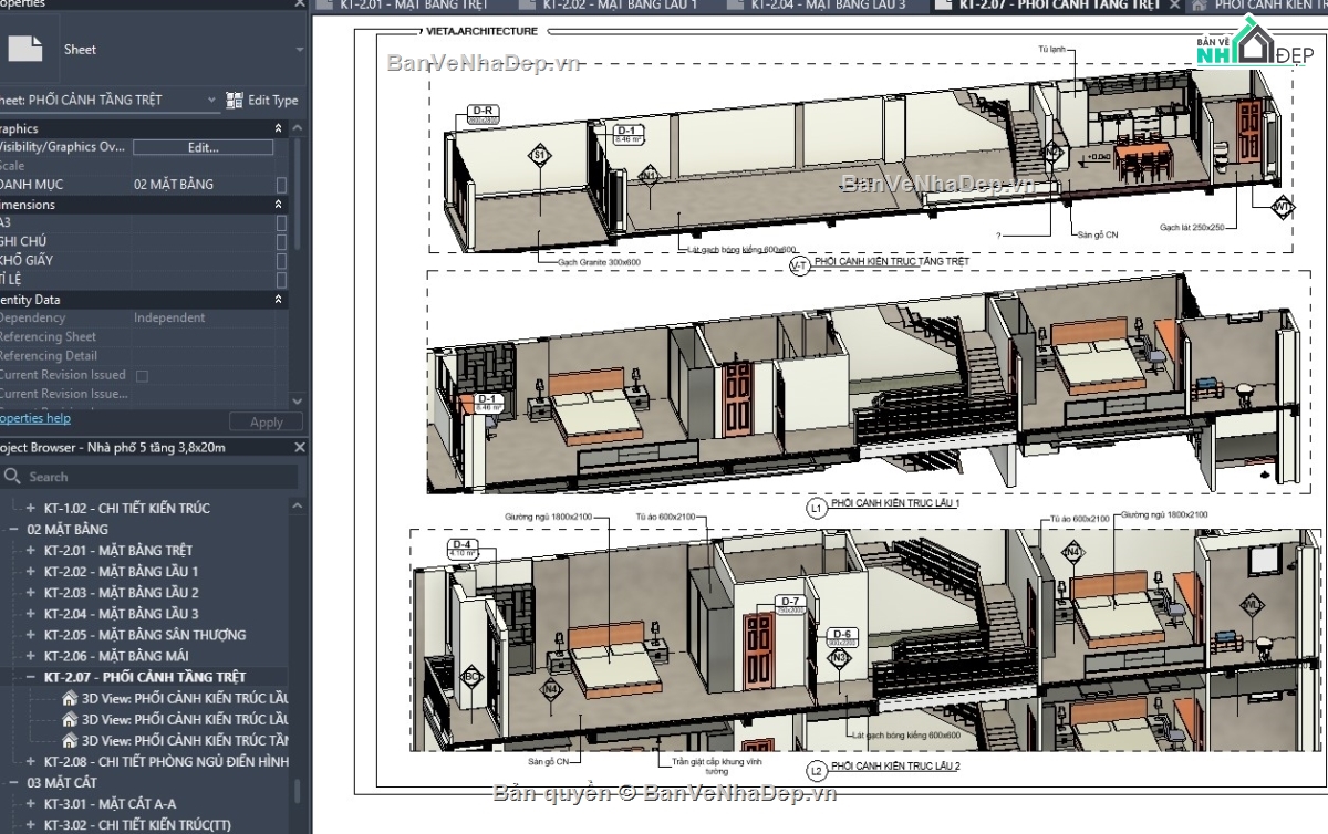 revit nhà phố,mẫu revit nhà phố đẹp,file revit nhà phố,thiết kế revit nhà phố,revit nhà đẹp