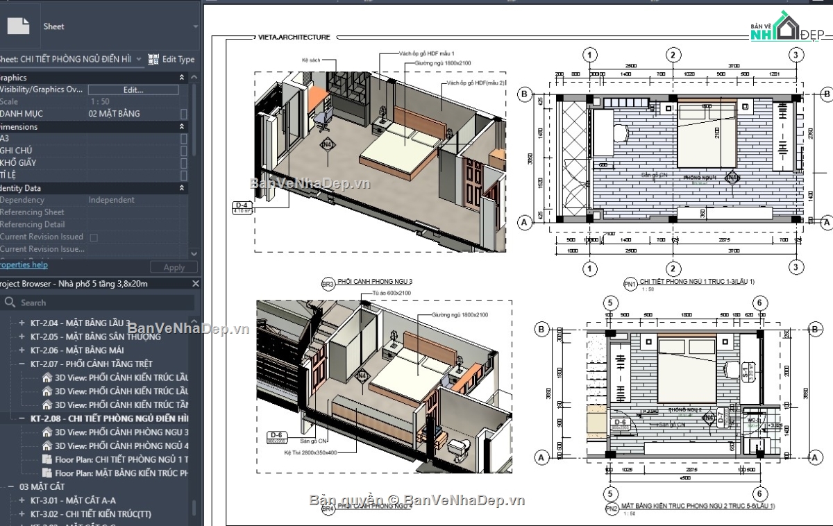 revit nhà phố,mẫu revit nhà phố đẹp,file revit nhà phố,thiết kế revit nhà phố,revit nhà đẹp