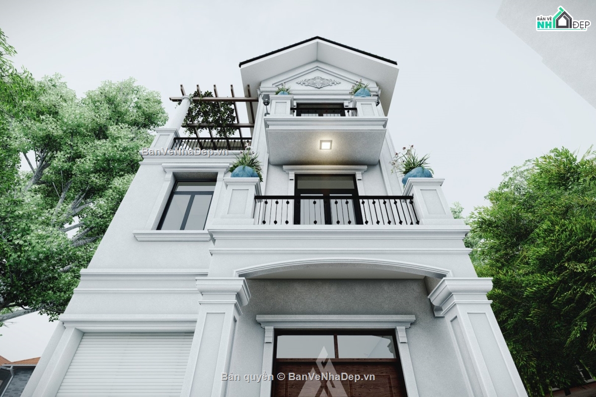 revit mái thái,revit nhà phố 3 tầng,nhà phố mái thái,revit nhà phố mái thái,file revit nhà phố 3 tầng