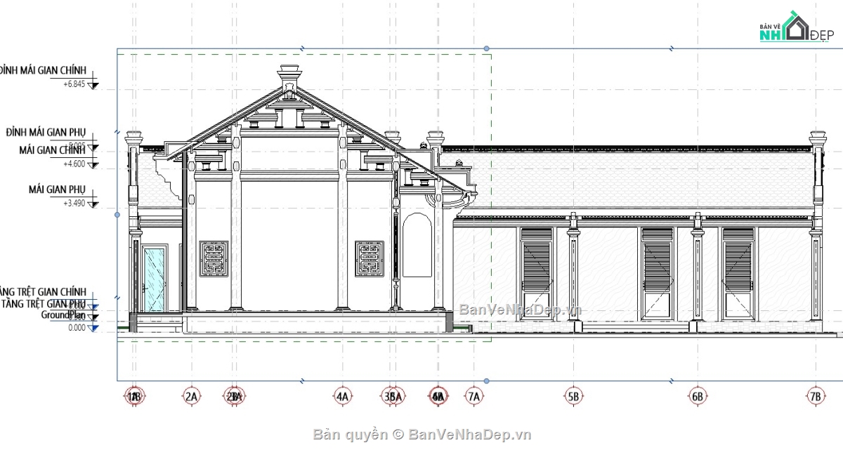 revit nhà đẹp cổ,revit nhà gỗ,revit nhà thờ họ,revit nhà thờ,file revit nhà thờ họ,file revit nhà đẹp