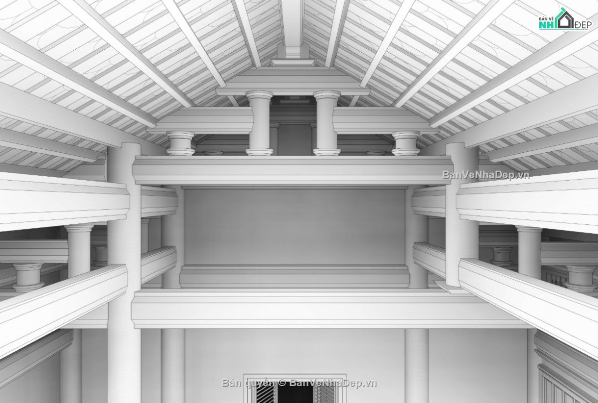 revit nhà đẹp cổ,revit nhà gỗ,revit nhà thờ họ,revit nhà thờ,file revit nhà thờ họ,file revit nhà đẹp