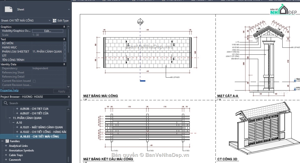 mẫu revit mái thái,mẫu revit biệt thự,mẫu revit nhà đẹp,mẫu revit nhà mái thái,file revit biệt thự,revit biệt thự