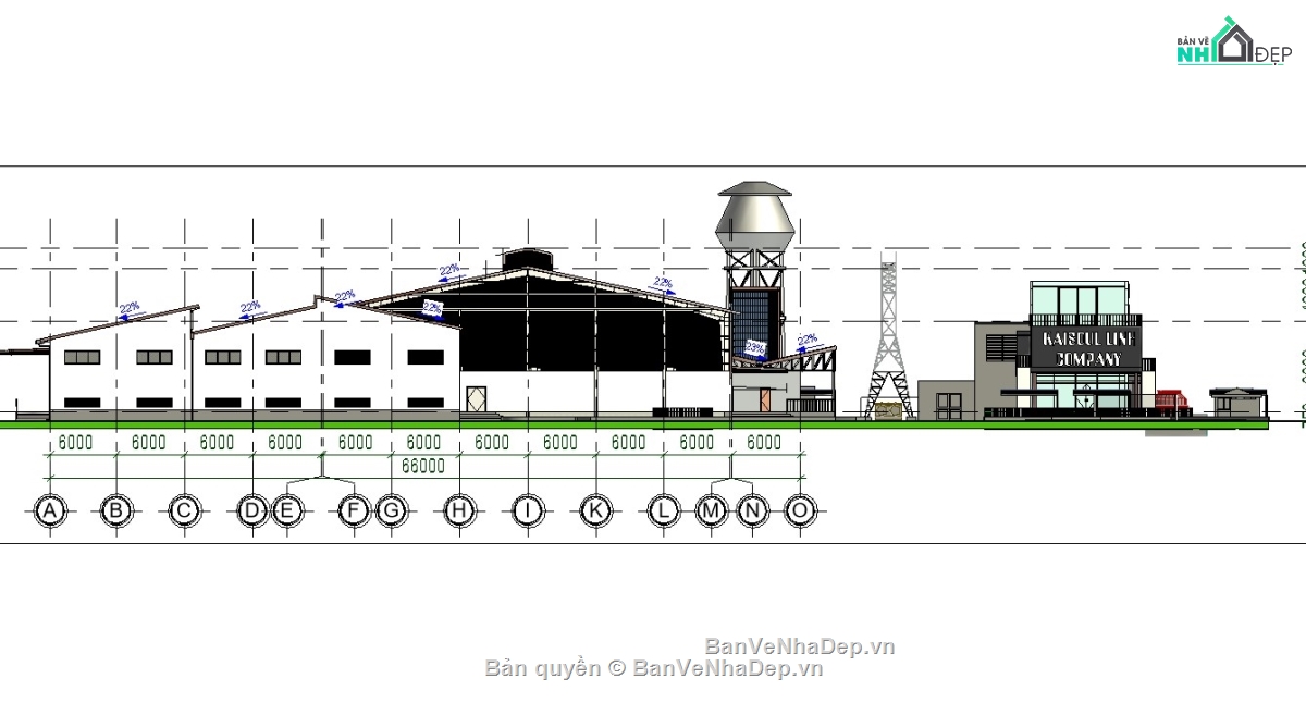 revit nhà xưởng,nhà xưởng revit,nhà xưởng công nghiệp,file revit nhà máy,file revit nhà xưởng