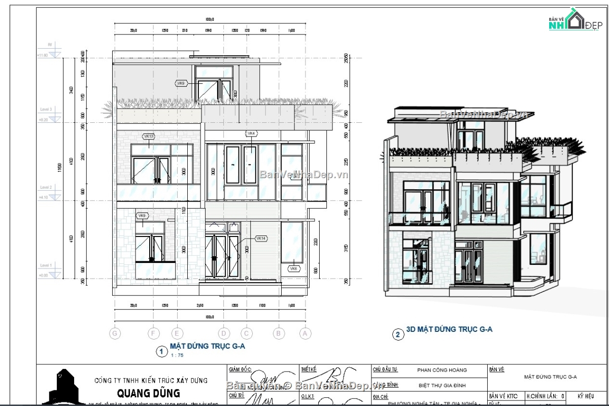 Mẫu villa revit,file revit biệt thự đẹp,file revit mẫu biệt thự,revit biệt thự,revit mẫu biệt thự