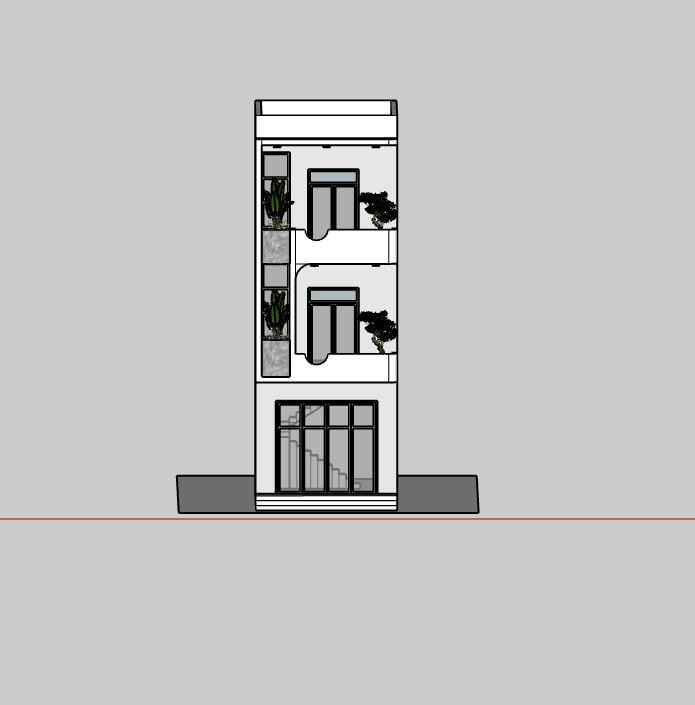 nhà phố 3 tầng,thiết kế nhà 5x15m,kiến trúc nhà hiện đại