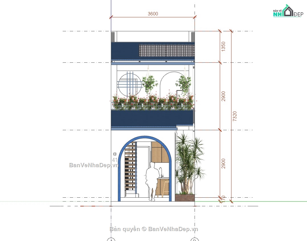 su nhà phố,sketchup nhà phố,su nhà phố 2 tầng,sketchup nhà phố 2 tầng,nhà phố