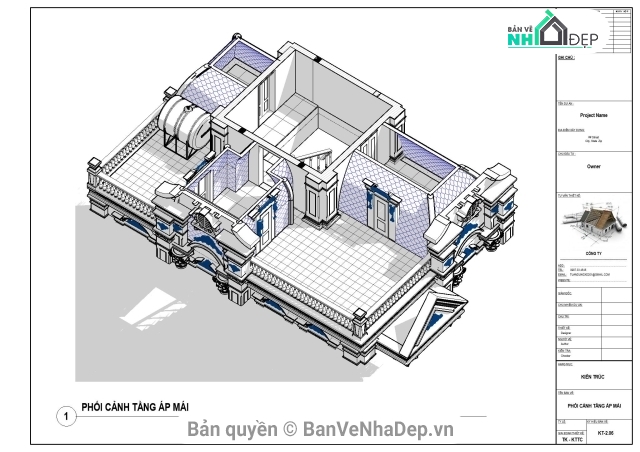 Biệt thự tân cổ điển,file revit biệt thự lâu đài,bản vẽ revit biệt thự lâu đài,biệt thự lâu đài 3 tầng,Lâu đài tân cổ điển,biệt thự hoàng gia