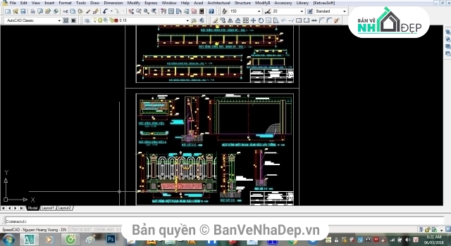 20 bản vẽ Autocad ủy ban nhân dân siêu rẻ