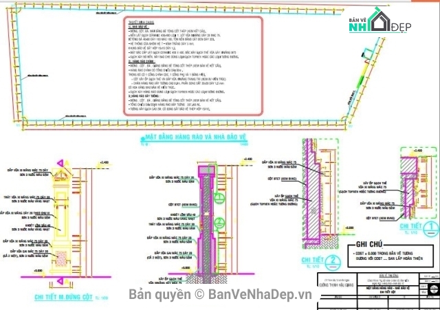 bản vẽ hàng rào,hàng rào trụ sở,hàng rào ủy ban xã,hàng rào,hàng rào cổng xã