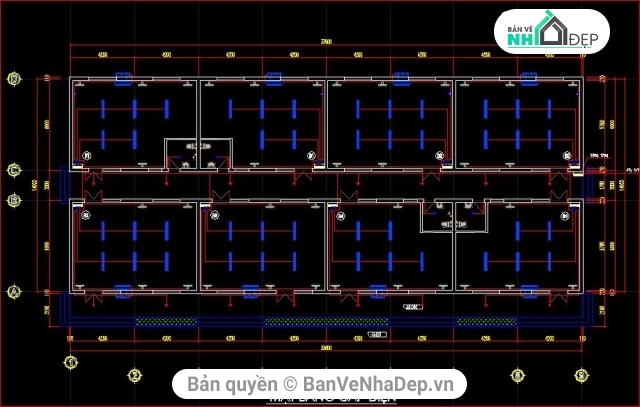 kiến trúc nhà làm việc,nhà làm việc 1 tầng,thiết kế nhà làm việc,bản vẽ nhà làm việc 1 tầng,cad nhà làm việc 1 tầng