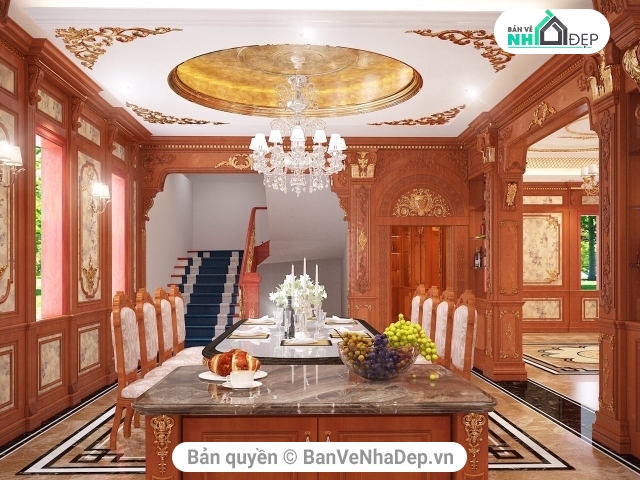 Thiết kế nội thất,3d nội thất,File 3dmax nội thất,phối cảnh nội thất biệt thự,thiết kế nội thất biệt thự 3dmax