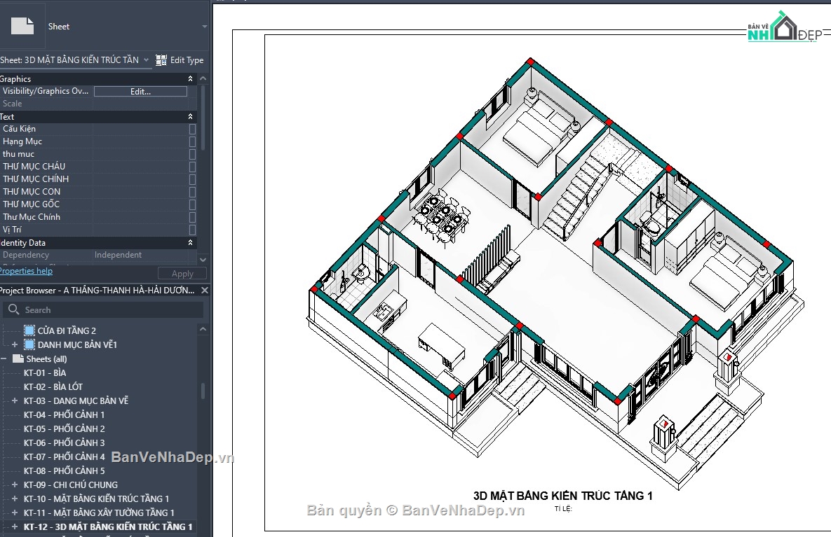 revit biệt thự mái nhật,revit biệt thự đẹp,thiết kế revit biệt thự,file revit nhà đẹp,mẫu revit nhà đẹp,revit nhà phố