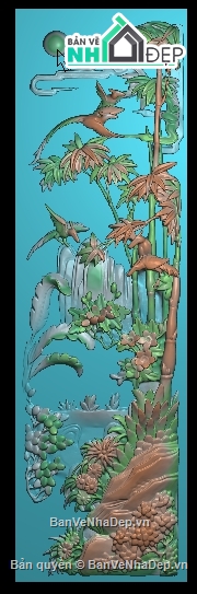 tứ quý cnc,tranh tứ quý cnc đẹp,file cnc tranh tứ quý