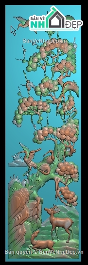 tứ quý cnc,tranh tứ quý cnc đẹp,file cnc tranh tứ quý