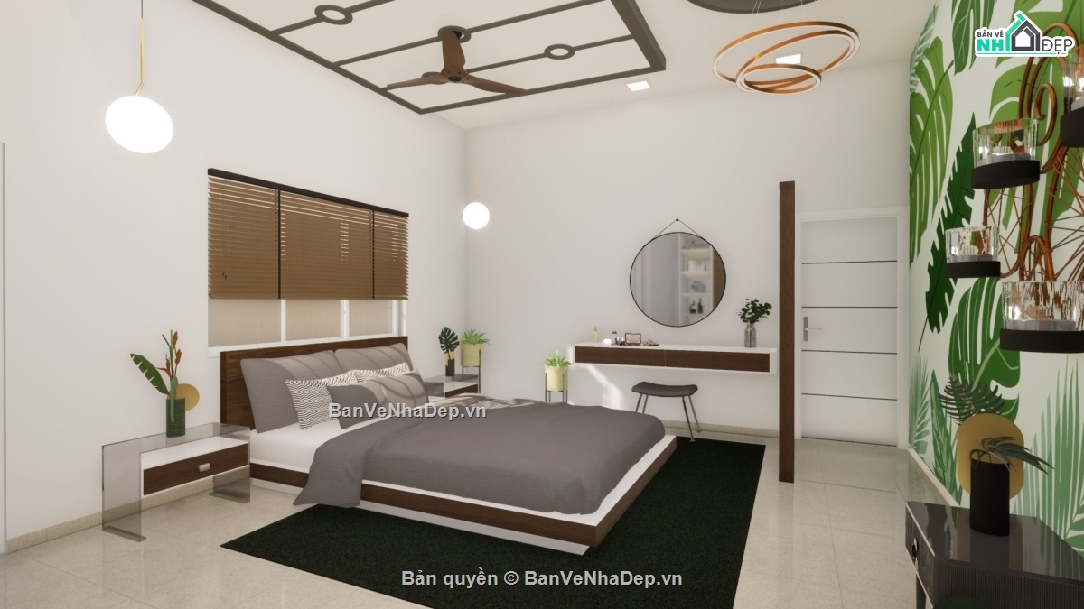 phòng ngủ sketchup,model phòng ngủ đẹp,phòng ngủ hiện đại,sketchup nội thất phòng ngủ
