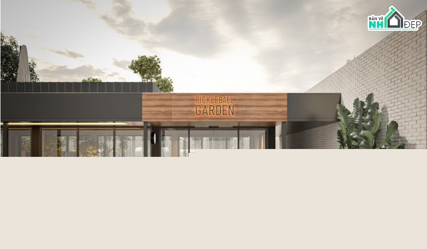 phòng 3d đẹp,PICKLEBALL Garden,sân pickleball