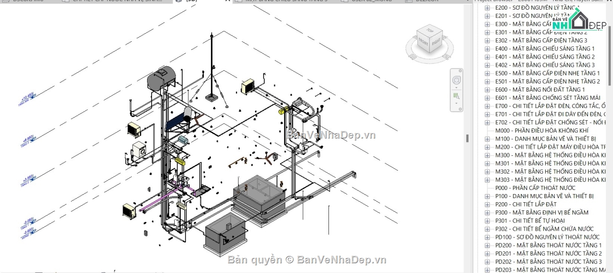 nhà phố 3 tầng,phối cảnh nhà,Điện nước,kiến trúc 3 tầng