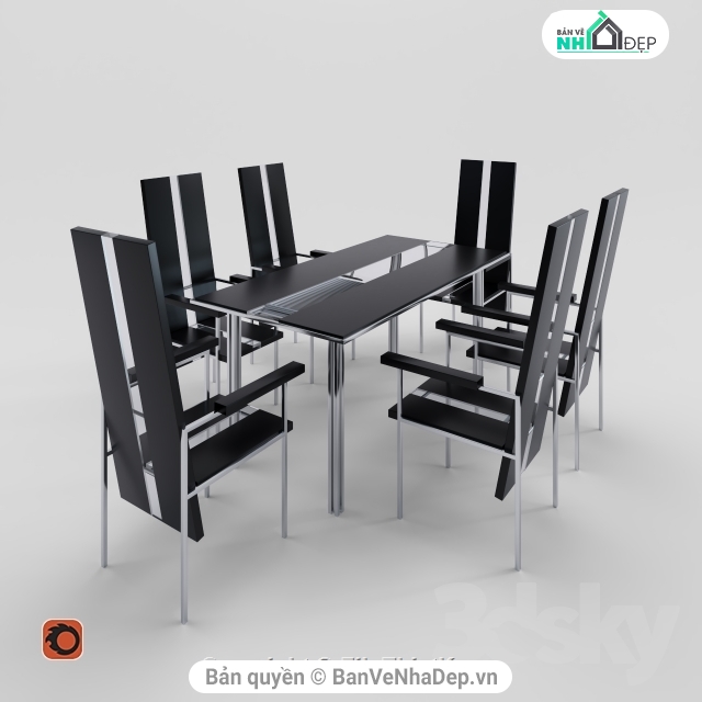 mode ghế,ghế và bàn,mẫu bàn ghế,bàn ăn 3d,bàn ghế
