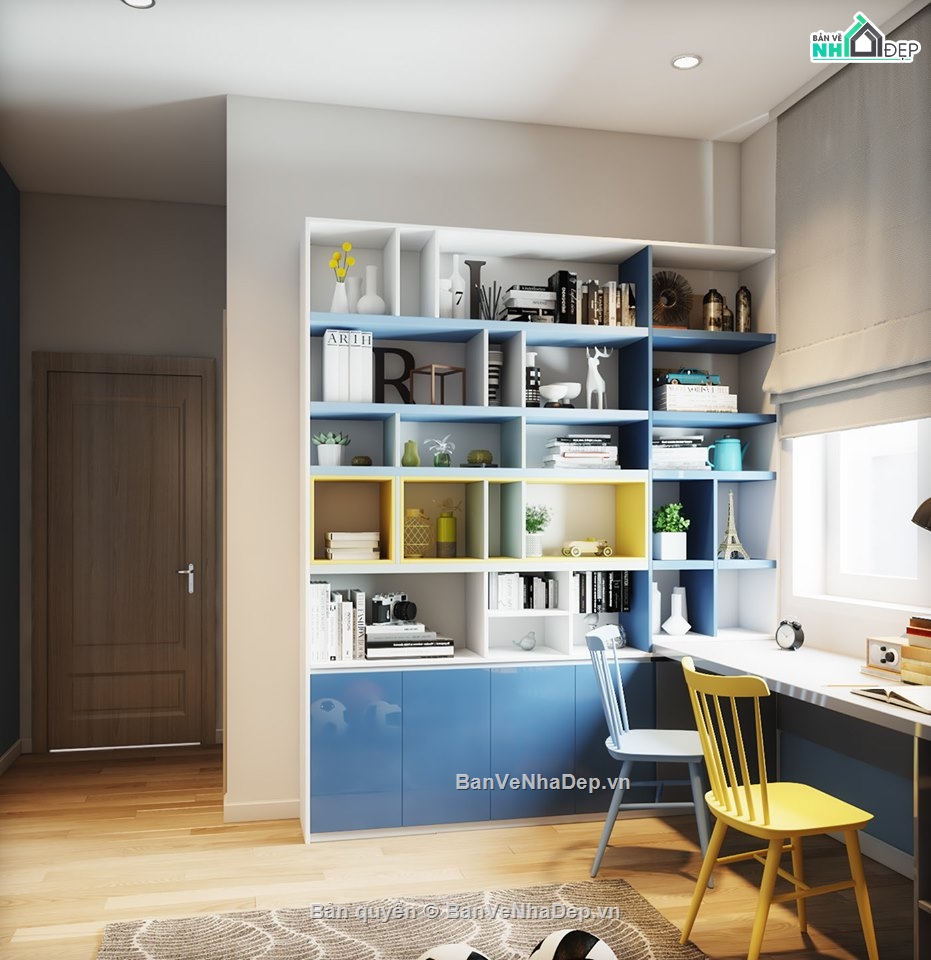 Model phòng ngủ 3dsmax,3dsmax phòng ngủ bé trai,3dmax nội thất phòng ngủ,mẫu phòng ngủ 3dsmax