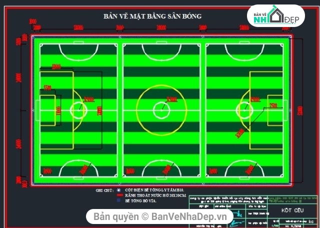 sân cỏ nhân tạo,bản vẽ sân cỏ,bản vẽ sân bóng,thiết kế sân cỏ nhân tạo,cad sân cỏ nhân tạo,file cad sân cỏ nhân tạo