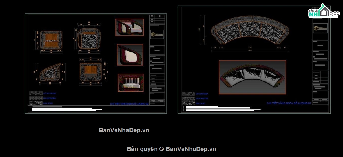file cad bếp,phòng khách bếp,Nội thất gỗ óc chó,file cad phòng ngủ
