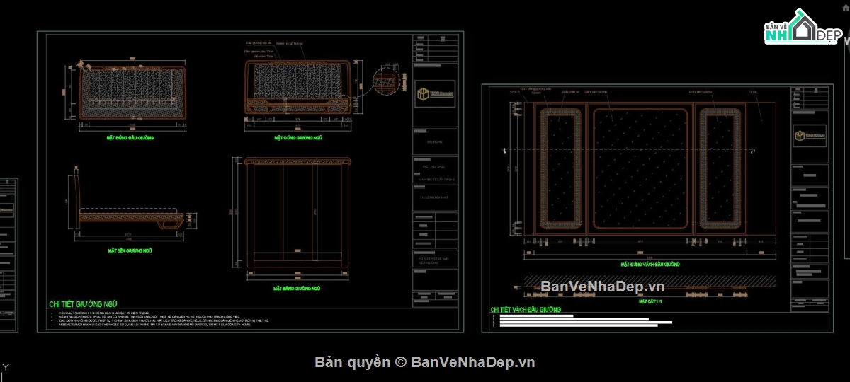 file cad bếp,phòng khách bếp,Nội thất gỗ óc chó,file cad phòng ngủ