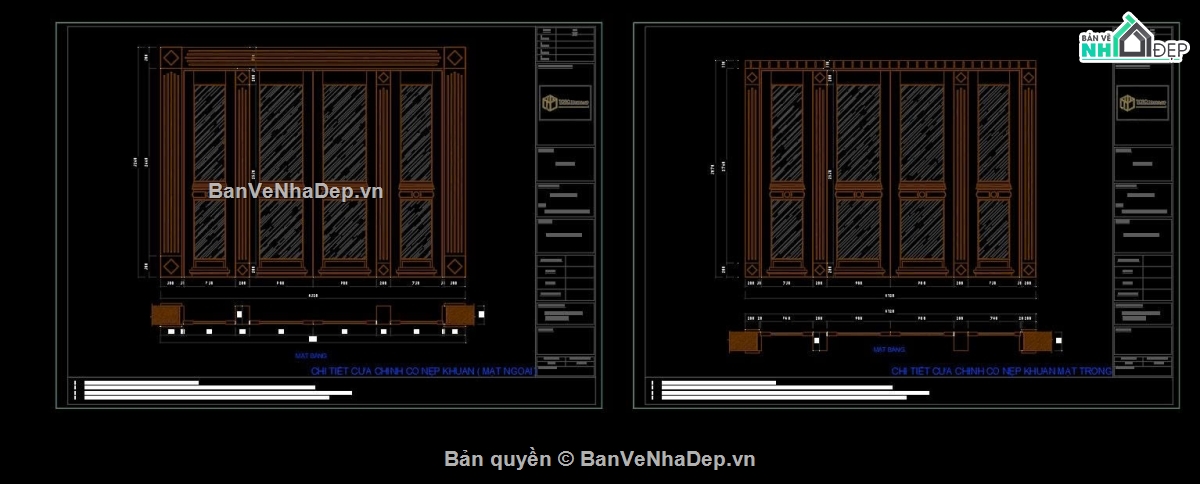 file cad bếp,phòng khách bếp,Nội thất gỗ óc chó,file cad phòng ngủ