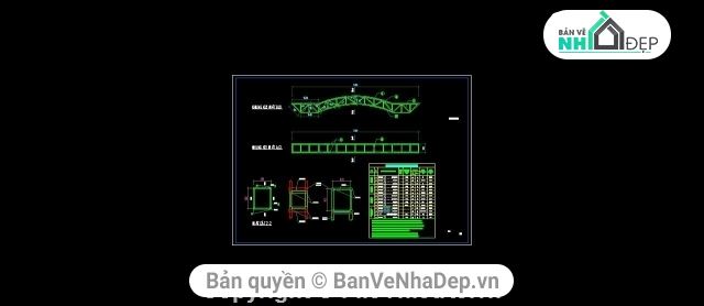 file cad cổng ủy ban xã,bản vẽ cổng ủy ban nhân dân xã,bản vẽ cổng UBND,thiết kế cổng ủy ban xã