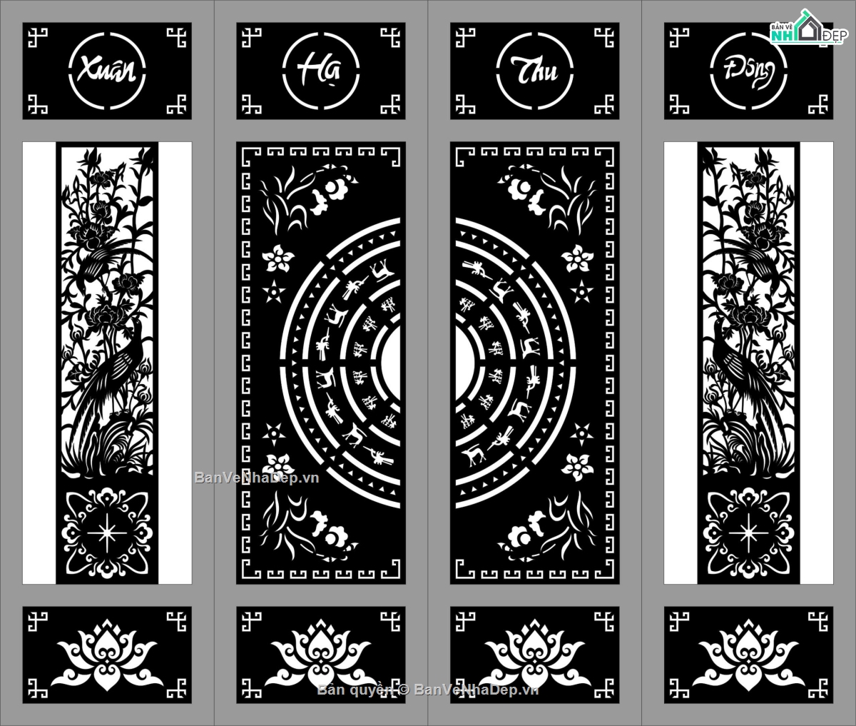 cổng cnc đẹp,cánh cổng đẹp,cổng cắt cnc đẹp,file cnc cổng 2 cánh