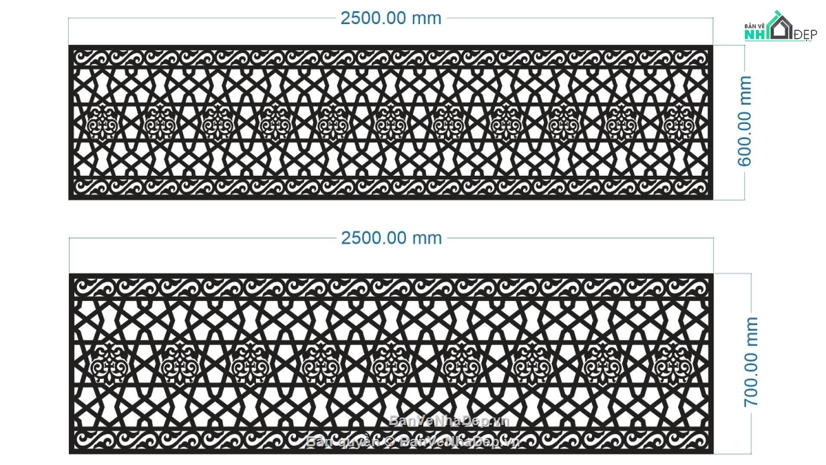 hàng rào,hàng rào dxf,mẫu hàng rào cnc đẹp