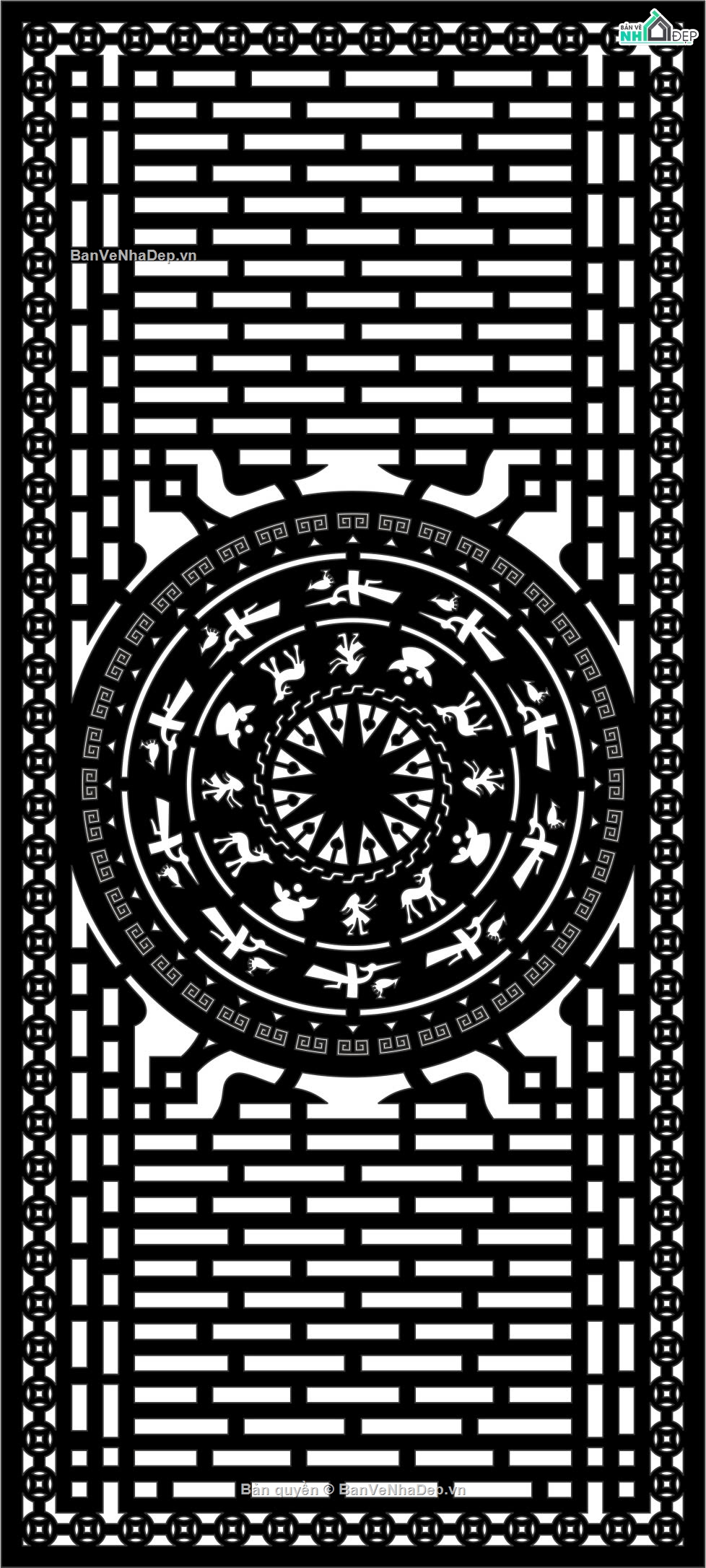 cắt cnc trống đồng,File hàng rào cnc,hàng rào cắt cnc