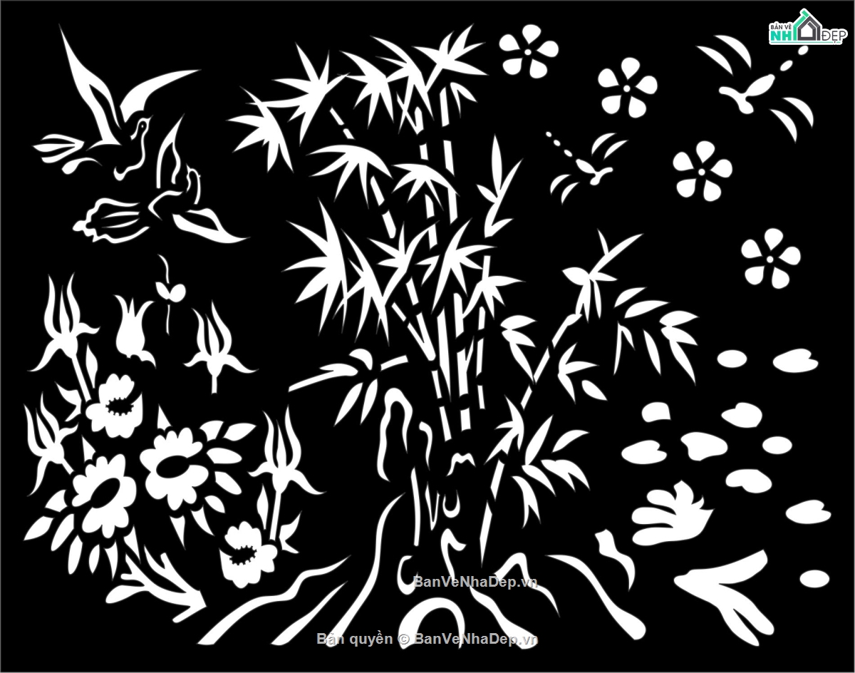 cnc hàng rào,hàng rào 2d,bản vẽ hàng rào dxf,hàng rào trúc