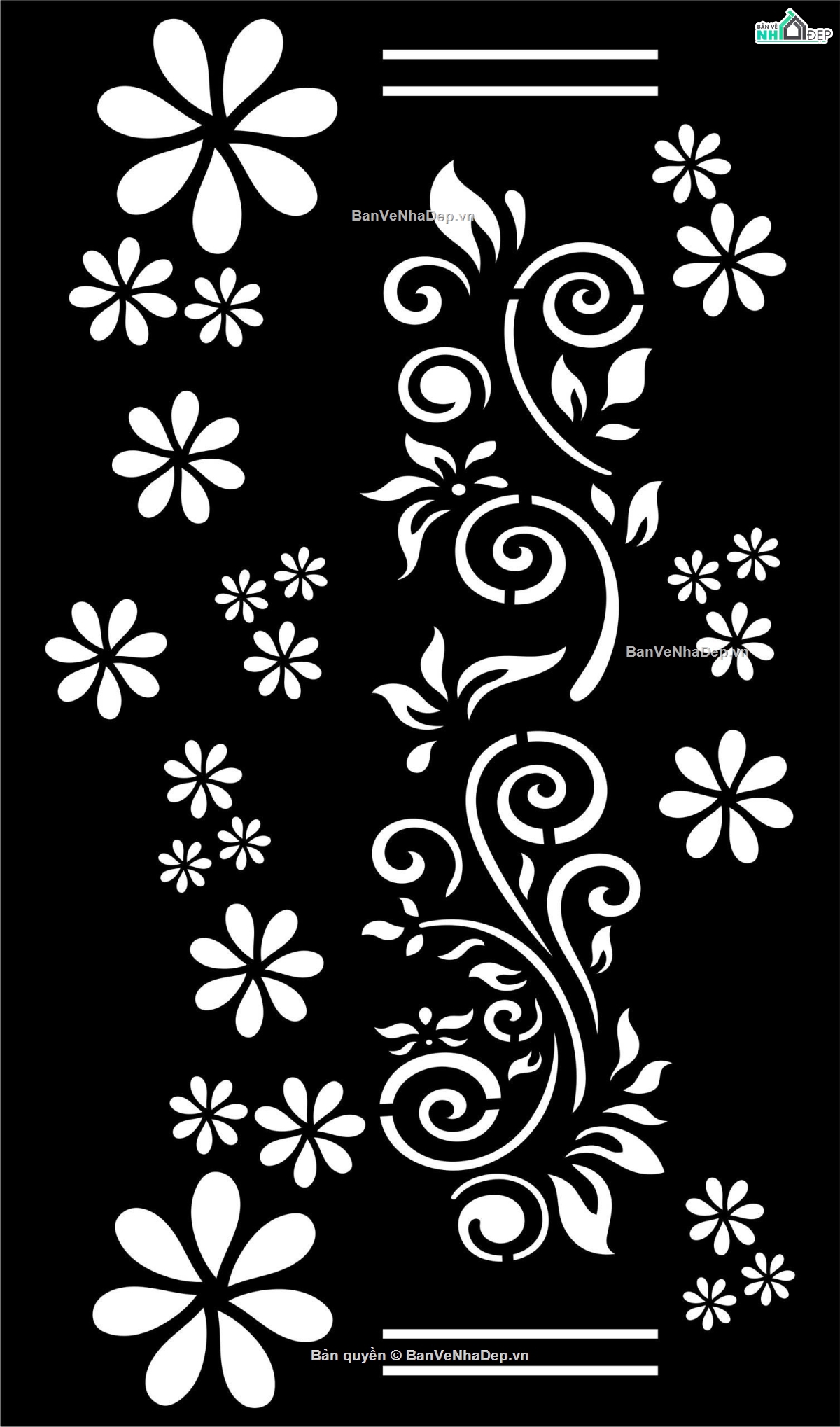 vách ngăn,vách ngăn hoa cnc,vách ngăn 2d