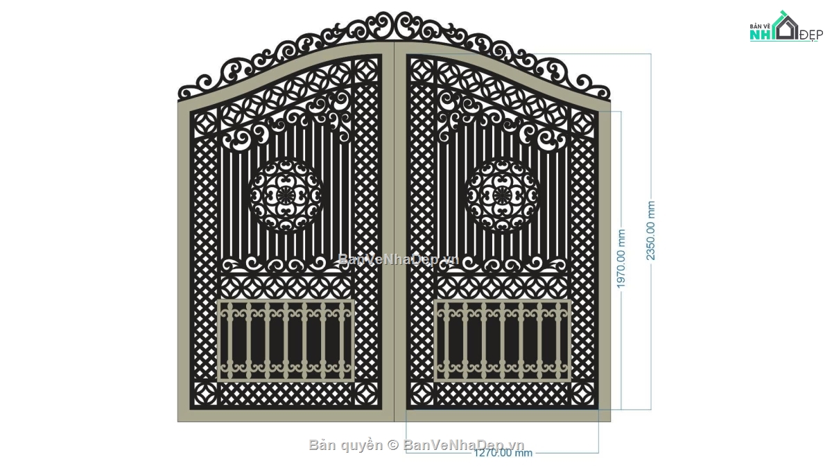 File dxf cổng,File dxf cổng 2 cánh,cổng 2 cánh dxf