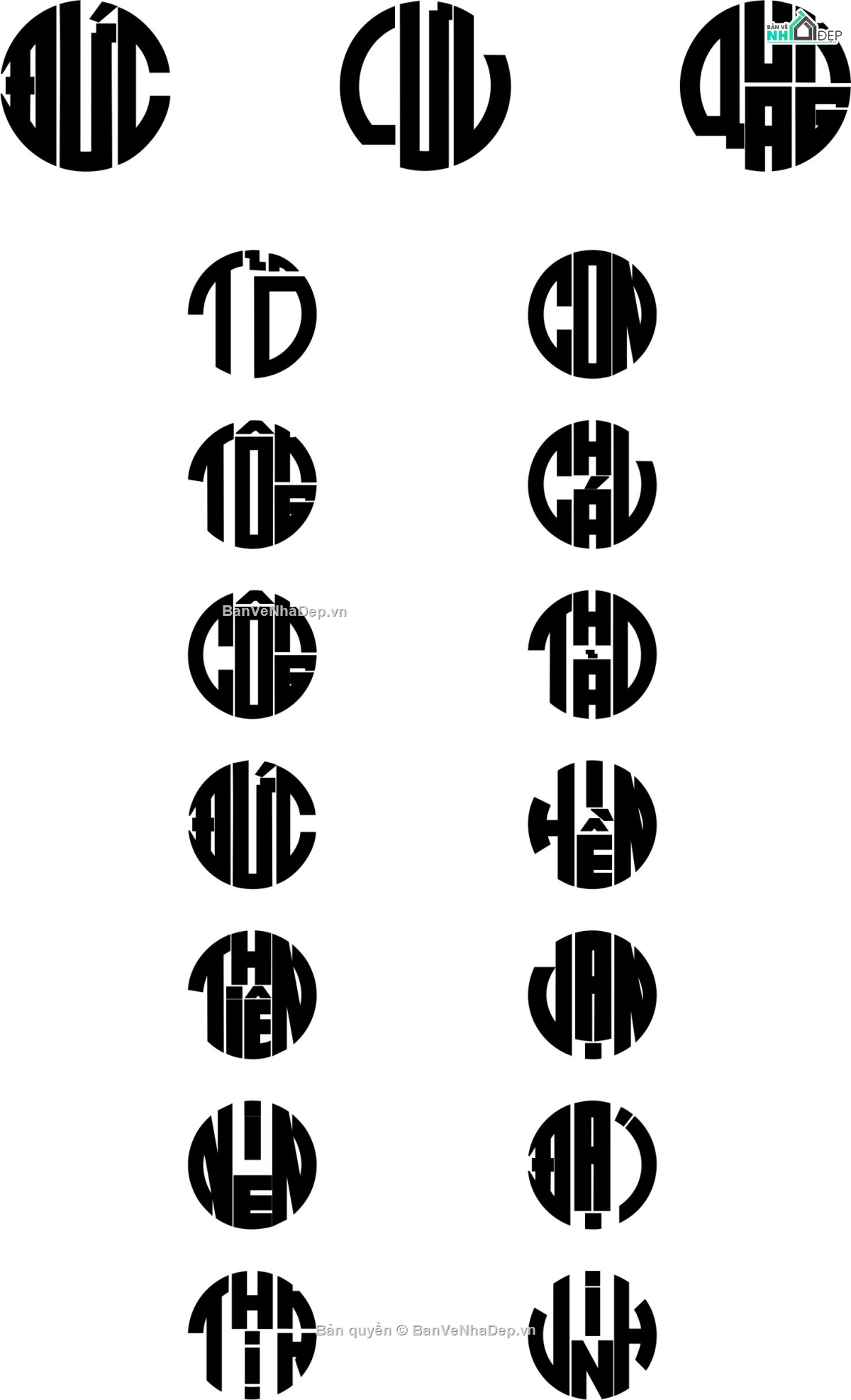 chữ cnc,chữ tròn,câu đối cnc