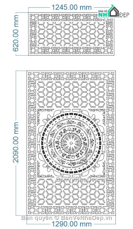cổng cnc 1 cánh,File cổng 1 cánh cnc,cổng dxf