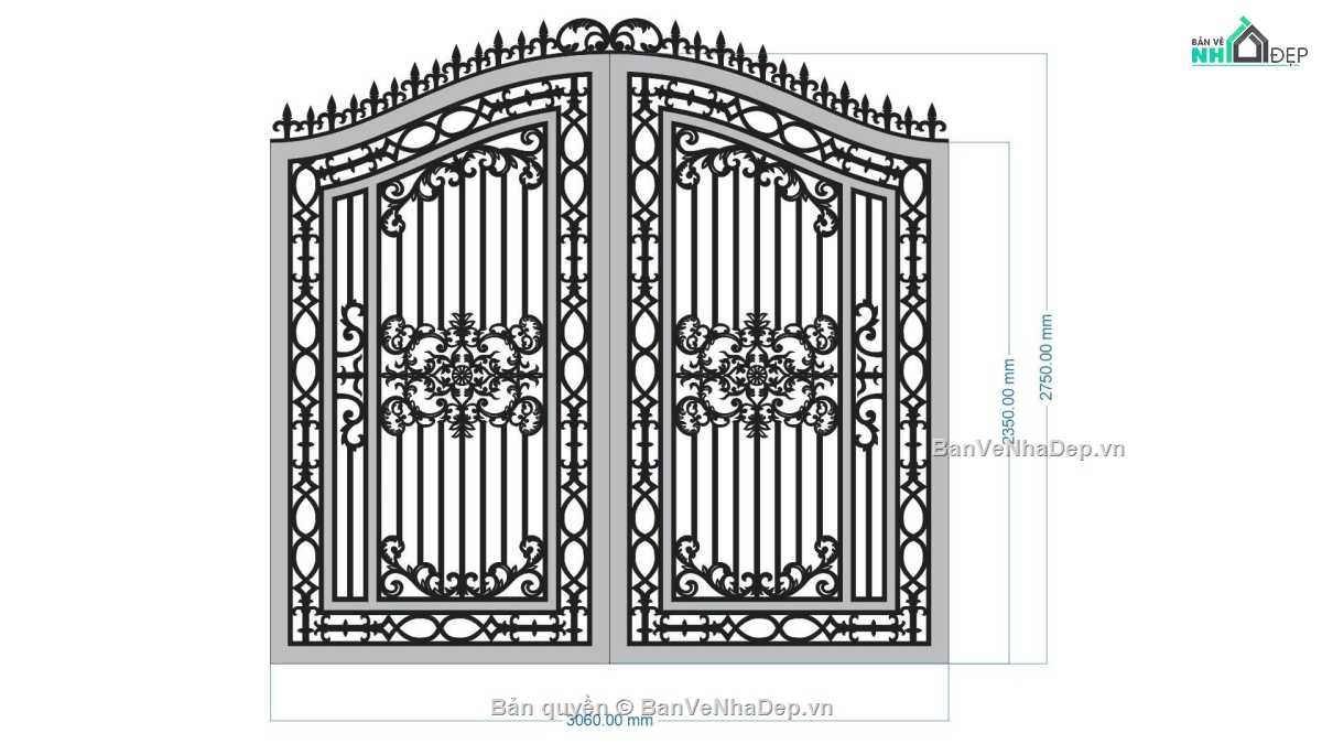 File cổng 2 cánh cnc,cn cổng 2 cánh,cnc 2 cánh