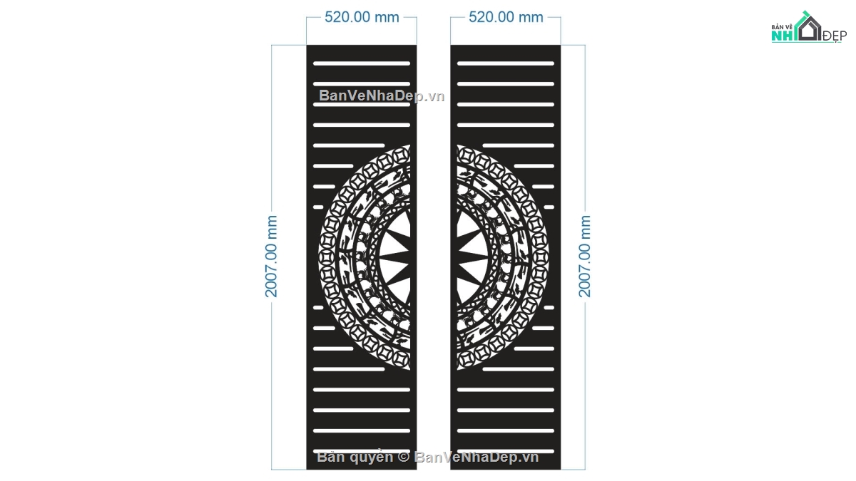 File cổng 2 cánh cnc,cổng dxf,trống đồng